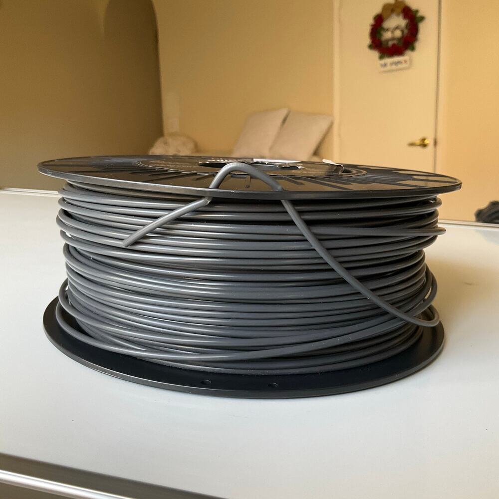 Amazon Basics PETG 3D Printer Filament, 2.85mm, Gray, 2.2lb